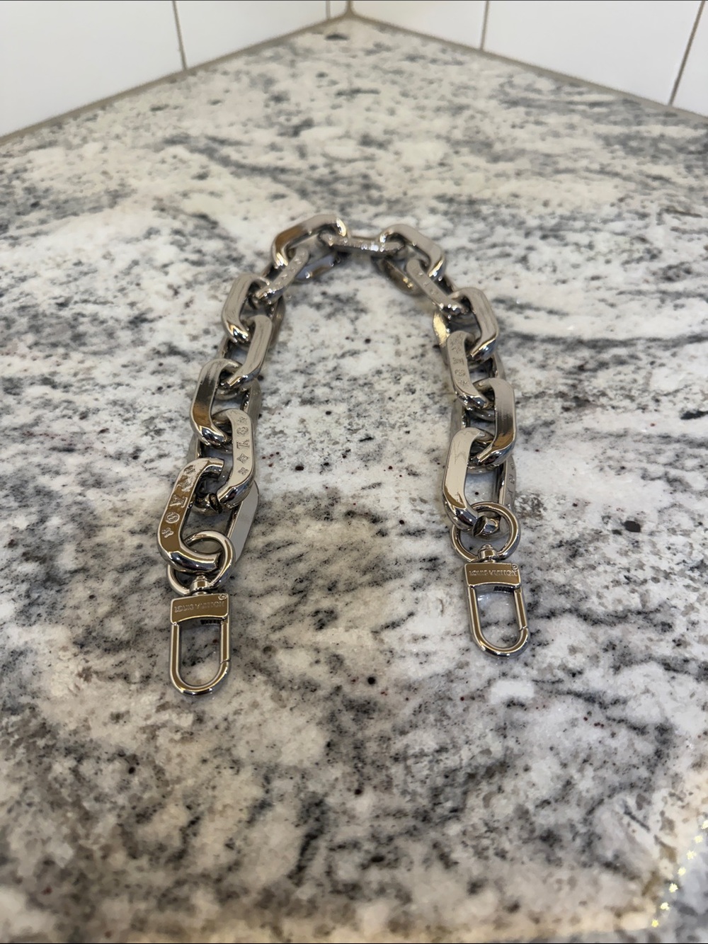 Silver Chain Handle for Handbag